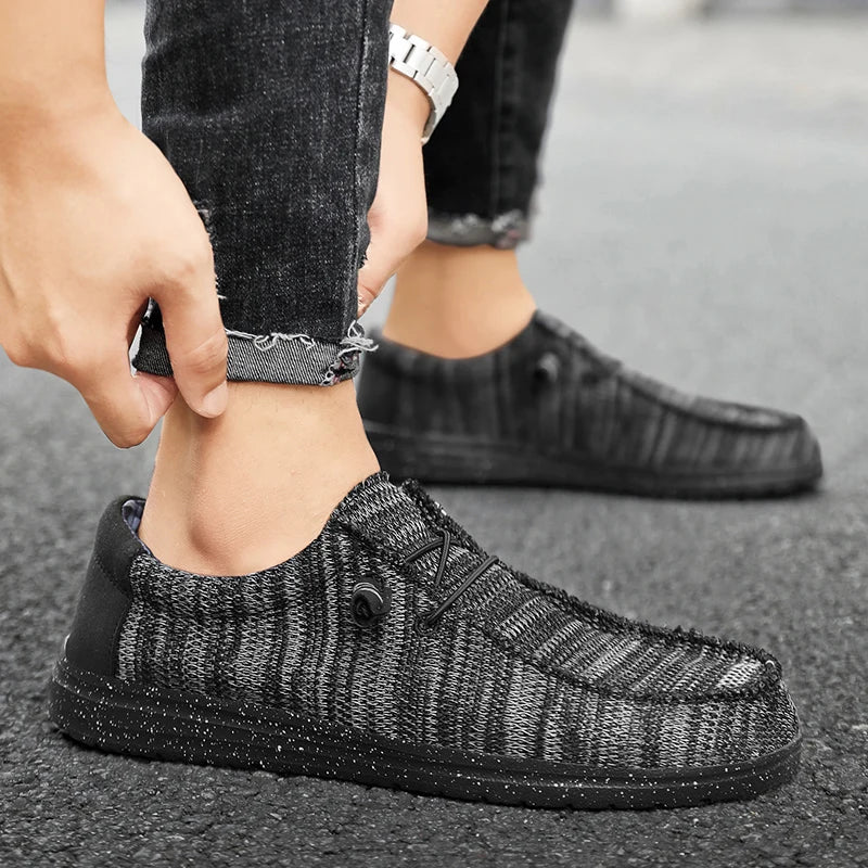 Herren - Segeltuchschuhe - Atmungsaktive Mesh - Leichte & stylische Schuhe für den Sommer