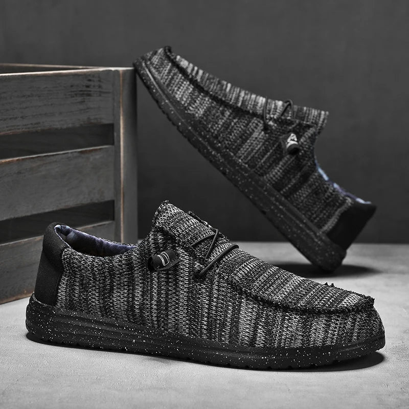 Herren - Segeltuchschuhe - Atmungsaktive Mesh - Leichte & stylische Schuhe für den Sommer