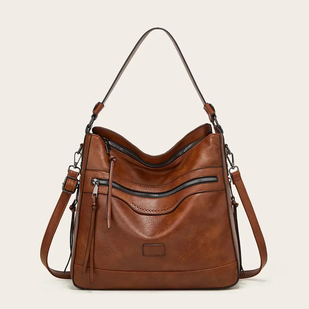 Damen - Stylische tasche - Leder - Vielseitige Handtasche für den Alltag