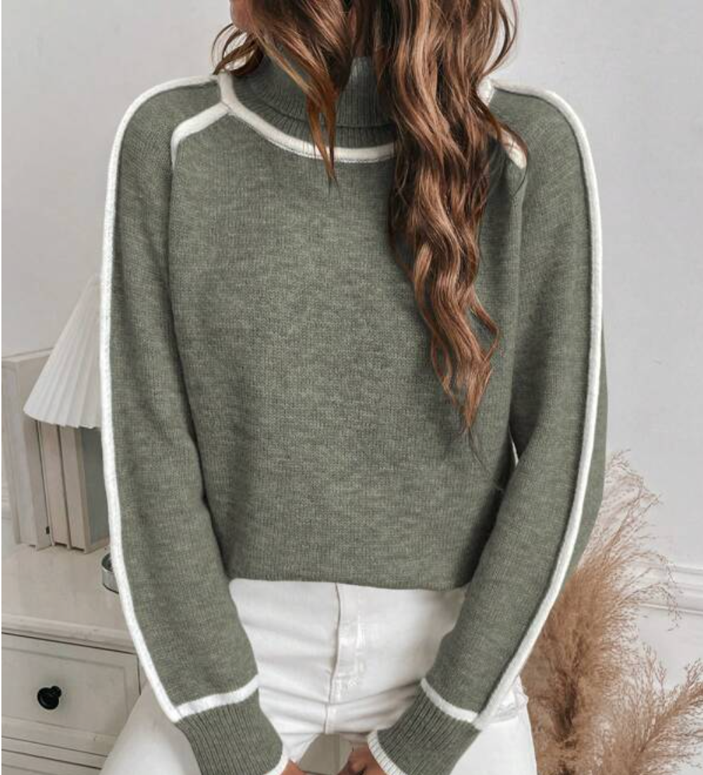 Damen - Stylischer Pullover - Weicher Strick - Gemütlicher Komfort für jeden Anlass