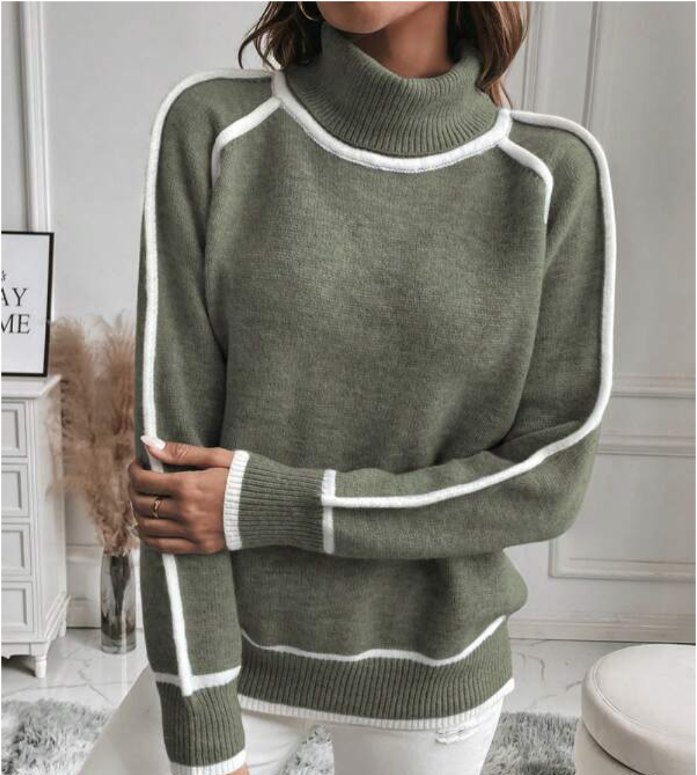 Damen - Stylischer Pullover - Weicher Strick - Gemütlicher Komfort für jeden Anlass
