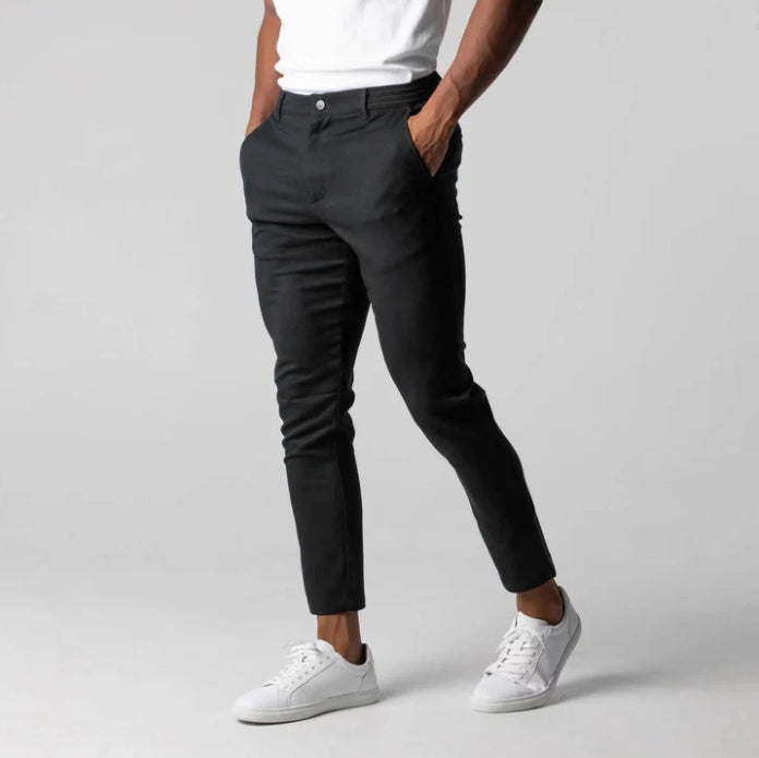 Herren - Stretch-Hose - Hochwertiger Materialien - Bequeme Passform - Stylische Alltagskleidung für jeden Anlass