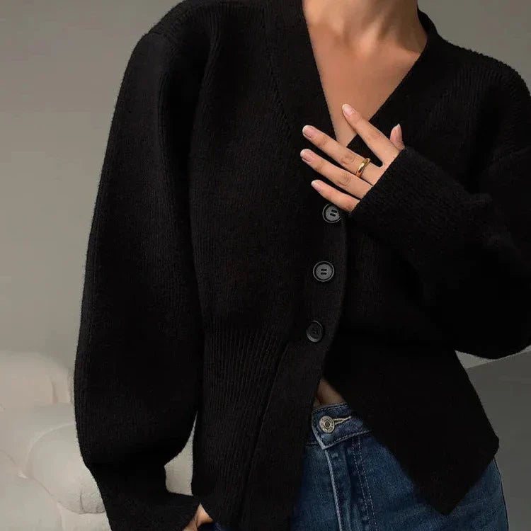 Damen - Gemütlicher Strickpullover - Weicher Stoff - Unverzichtbares Kleidungsstück für jeden Kleiderschrank