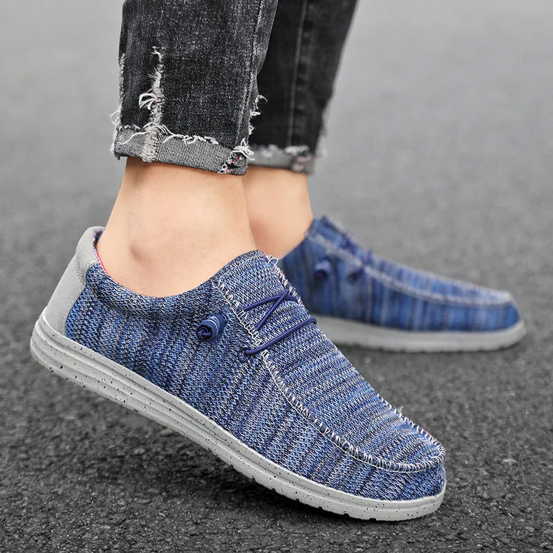 Herren - Segeltuchschuhe - Atmungsaktive Mesh - Leichte & stylische Schuhe für den Sommer