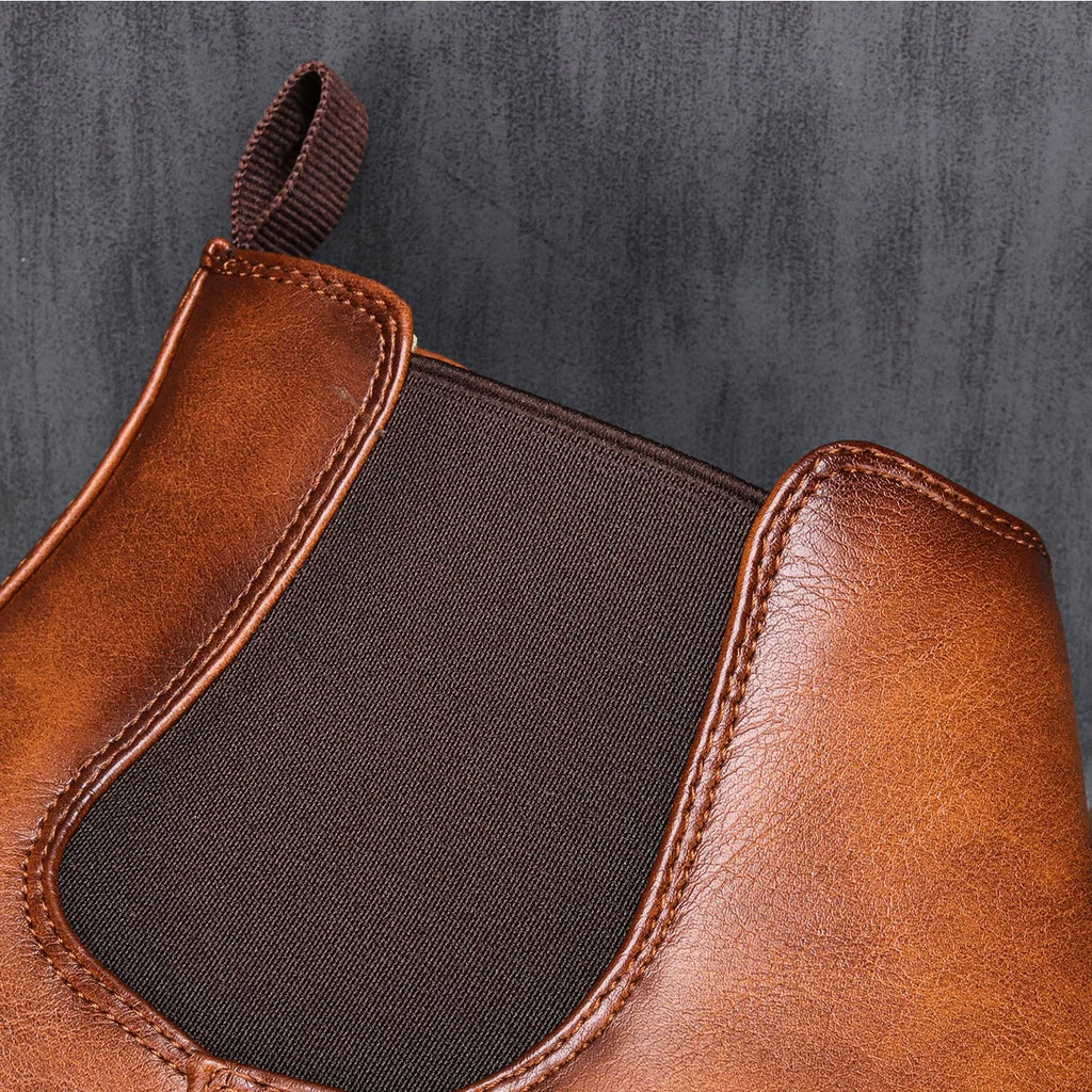 Herren - Chelsea Boots - Strapazierfähiges Leder - Zeitloser Klassischer Stil - Stil und Komfort