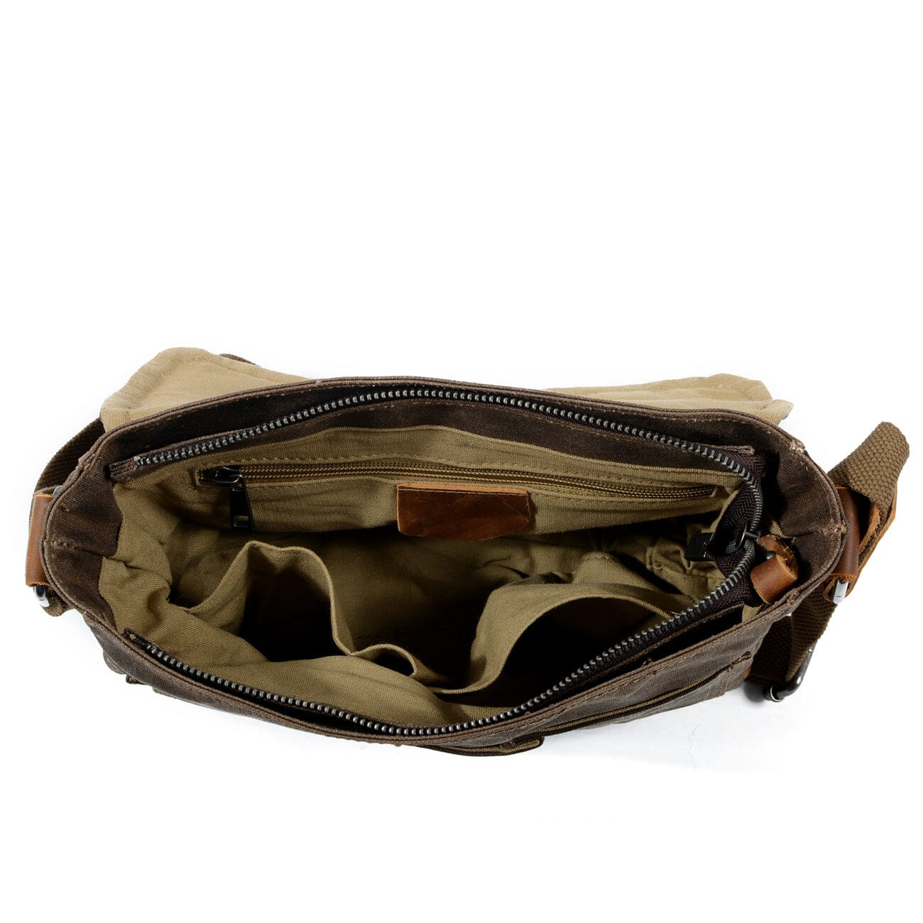 Herren - Kleine Canvas-Messenger-Tasche - Stilvoll, vielseitig & ideal für Alltag und Freizeit