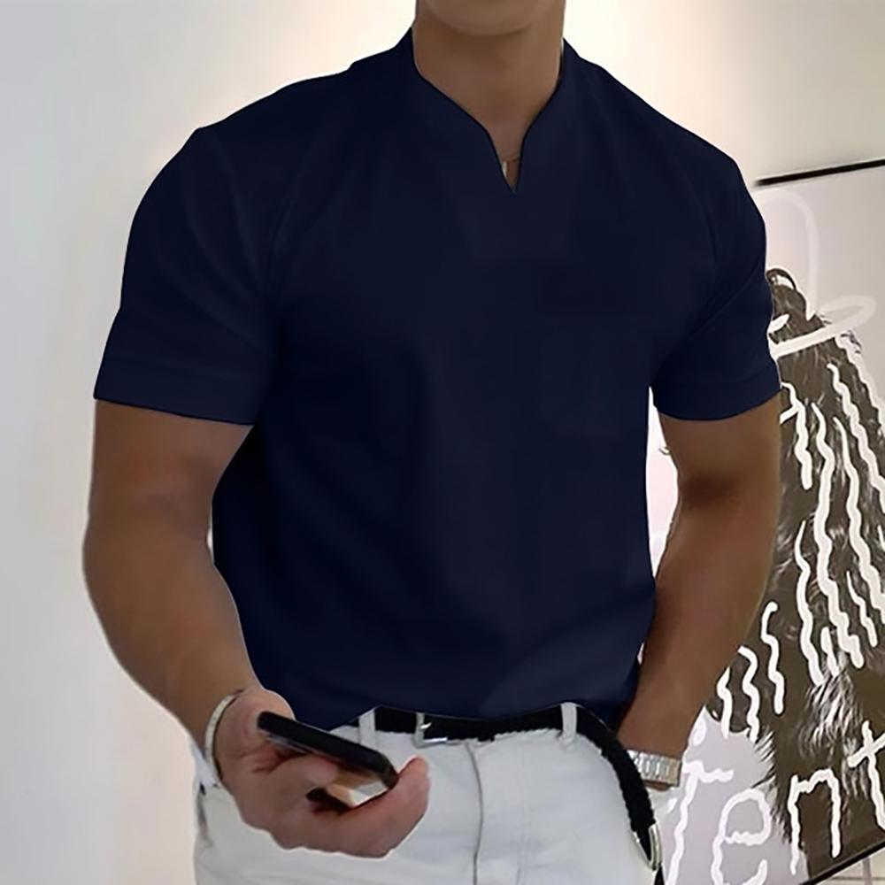 Herren - Langarm Poloshirt - Hochwertiger Baumwollmix - Lässiger Stil für jeden Anlass