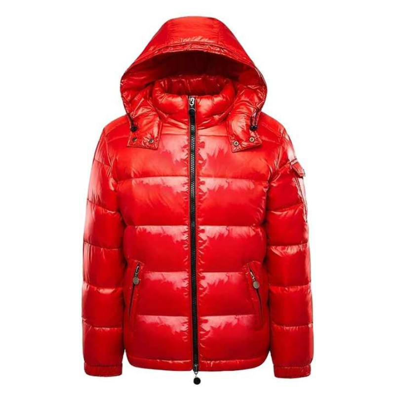 Herren - Pufferjacke mit Kapuze - Langlebigen Materialien - Warmes Design für Winter-Outdoor - Stylish und Komfortabel