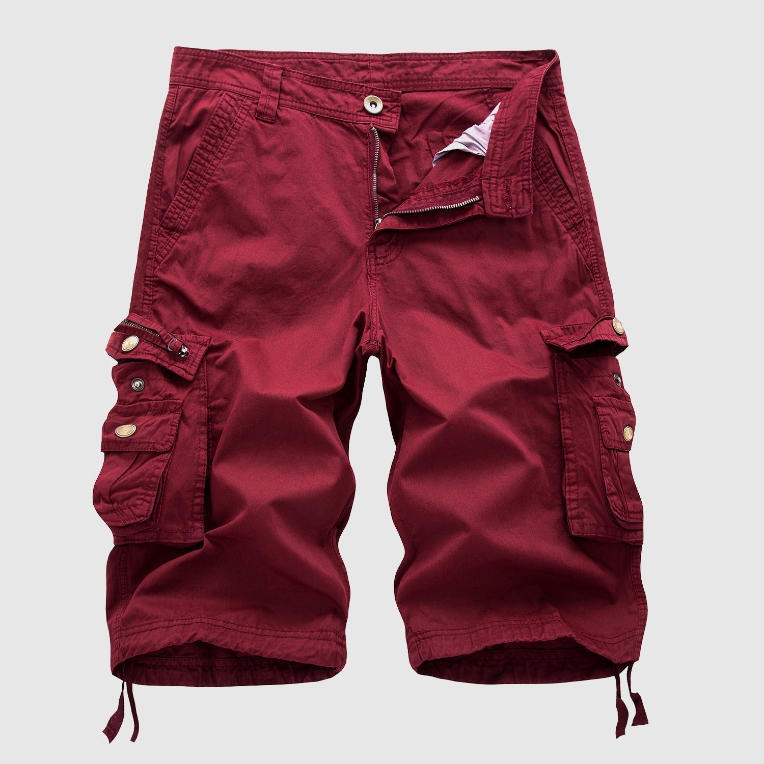 Herren - Cargo Shorts - Atmungsaktivem Material - Lässiger Stil