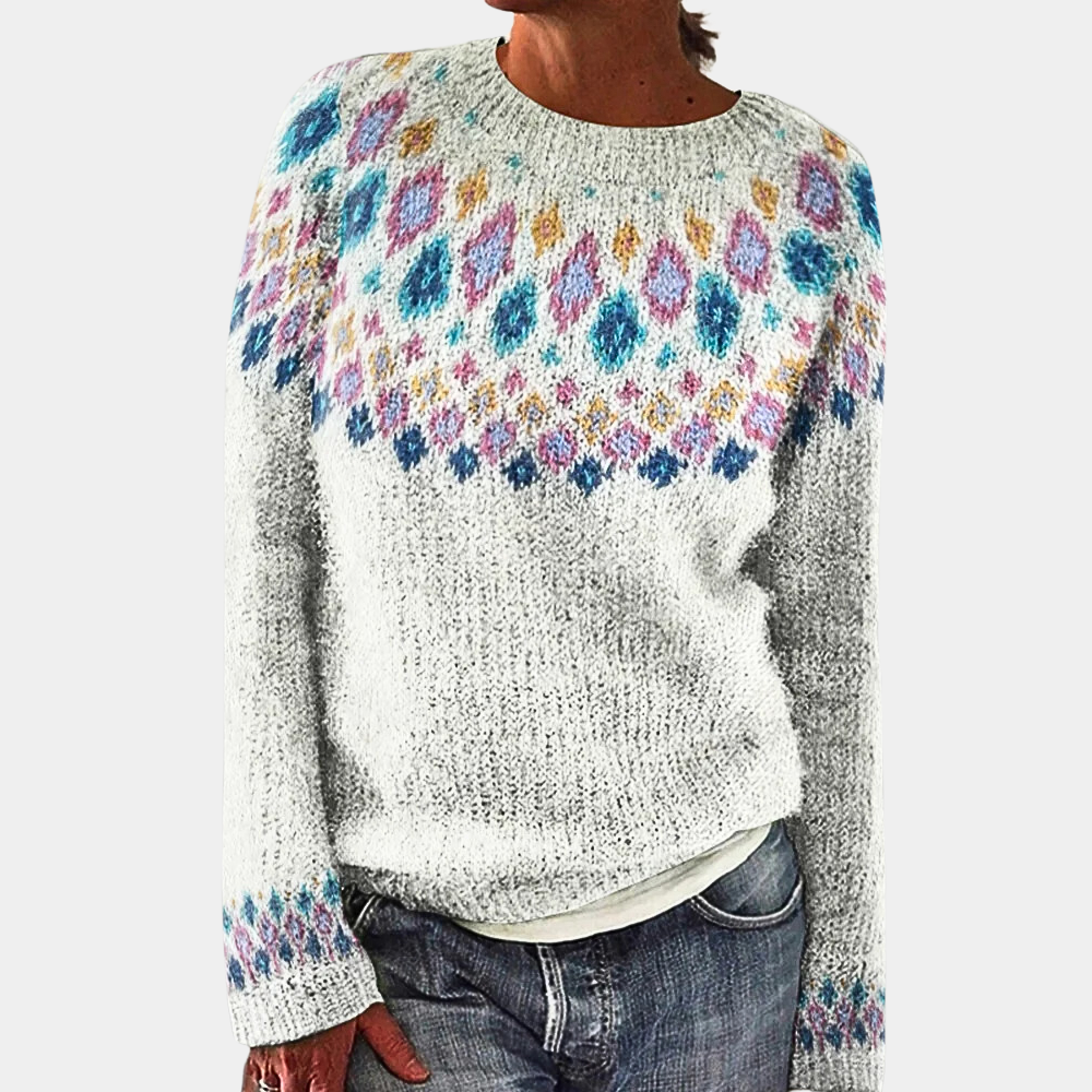 Damen - Kuscheliger Strickpulli - Warm & Stylisch - Perfekt für kalte Tage