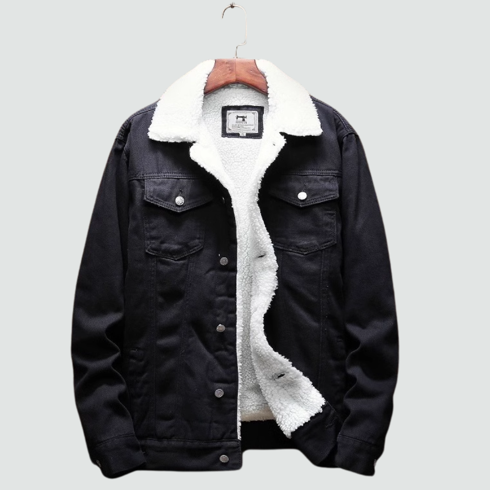 Herren - Jeansjacke - Strapazierfähiges Material - Klassischer Stil - Zeitloses für jede Garderobe