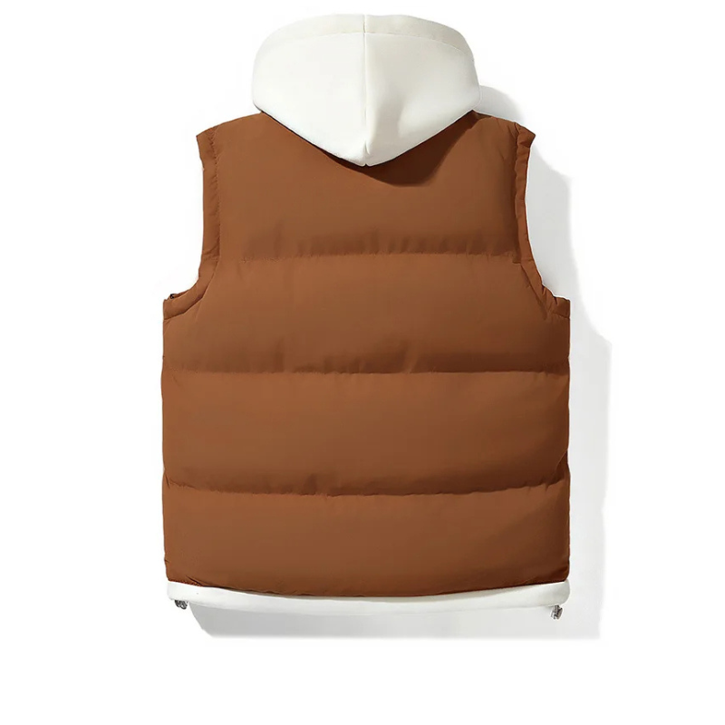 Herren - Softshell Hooded Puffer Gilet - Leichte, stylische Jacke für jede Gelegenheit