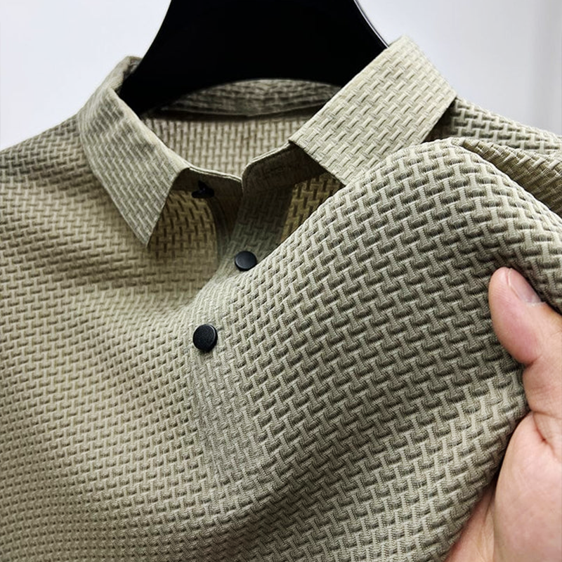 Herren - Polohemd - Baumwolle - Sommerlicher Stil - Stylisches Freizeithemd