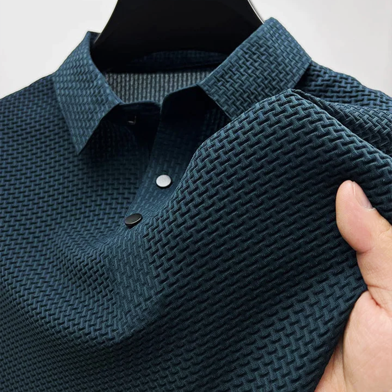 Herren - Polohemd - Baumwolle - Sommerlicher Stil - Stylisches Freizeithemd