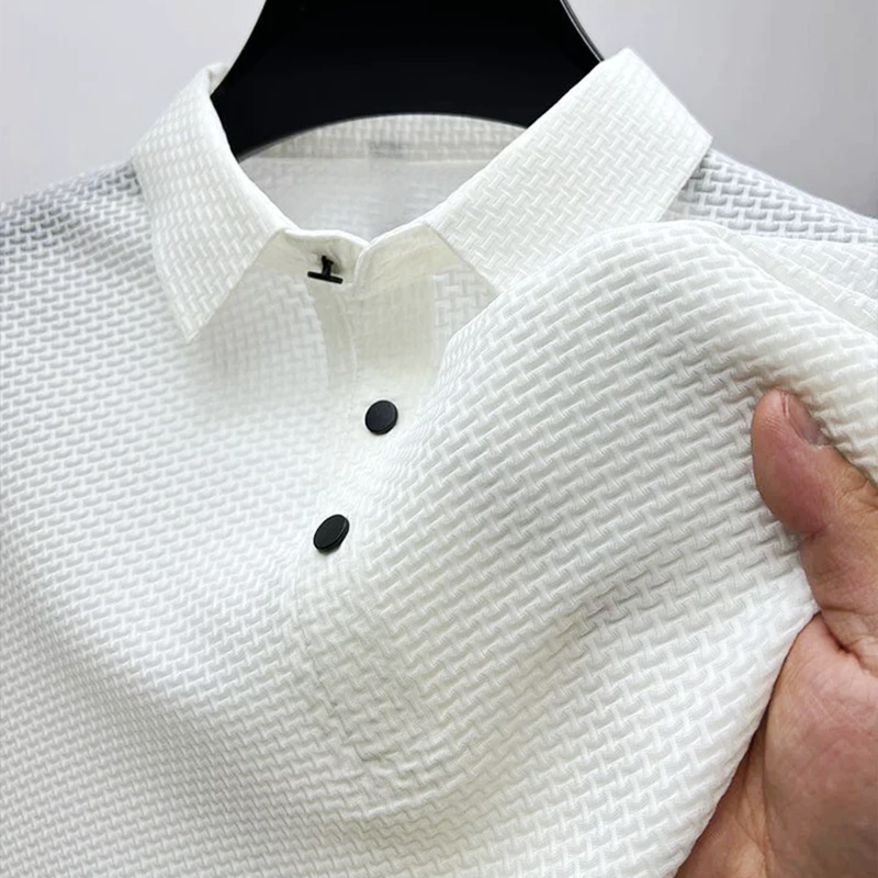 Herren - Polohemd - Baumwolle - Sommerlicher Stil - Stylisches Freizeithemd