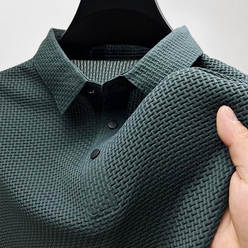 Herren - Polohemd - Baumwolle - Sommerlicher Stil - Stylisches Freizeithemd