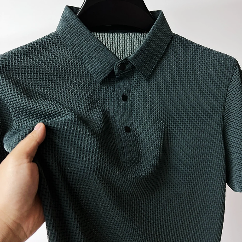 Herren - Polohemd - Baumwolle - Sommerlicher Stil - Stylisches Freizeithemd