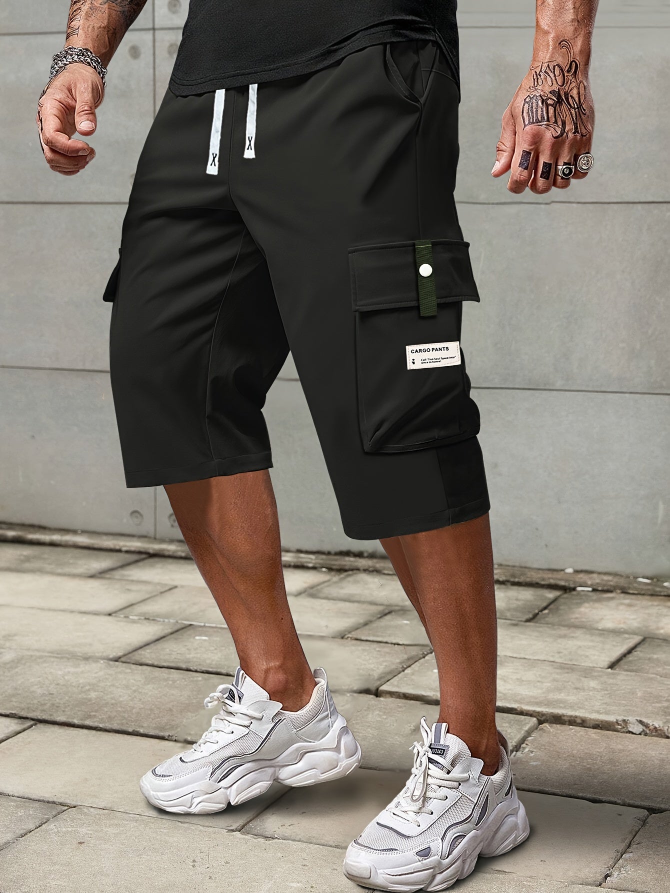 Herren - Cargo Shorts - Bequeme Baumwolle - Lässiges Sommer-Essential für Stil und Komfort