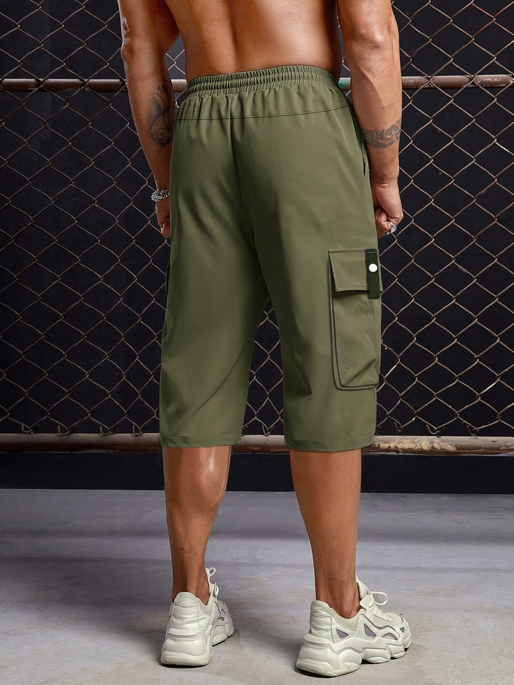 Herren - Cargo Shorts - Bequeme Baumwolle - Lässiges Sommer-Essential für Stil und Komfort