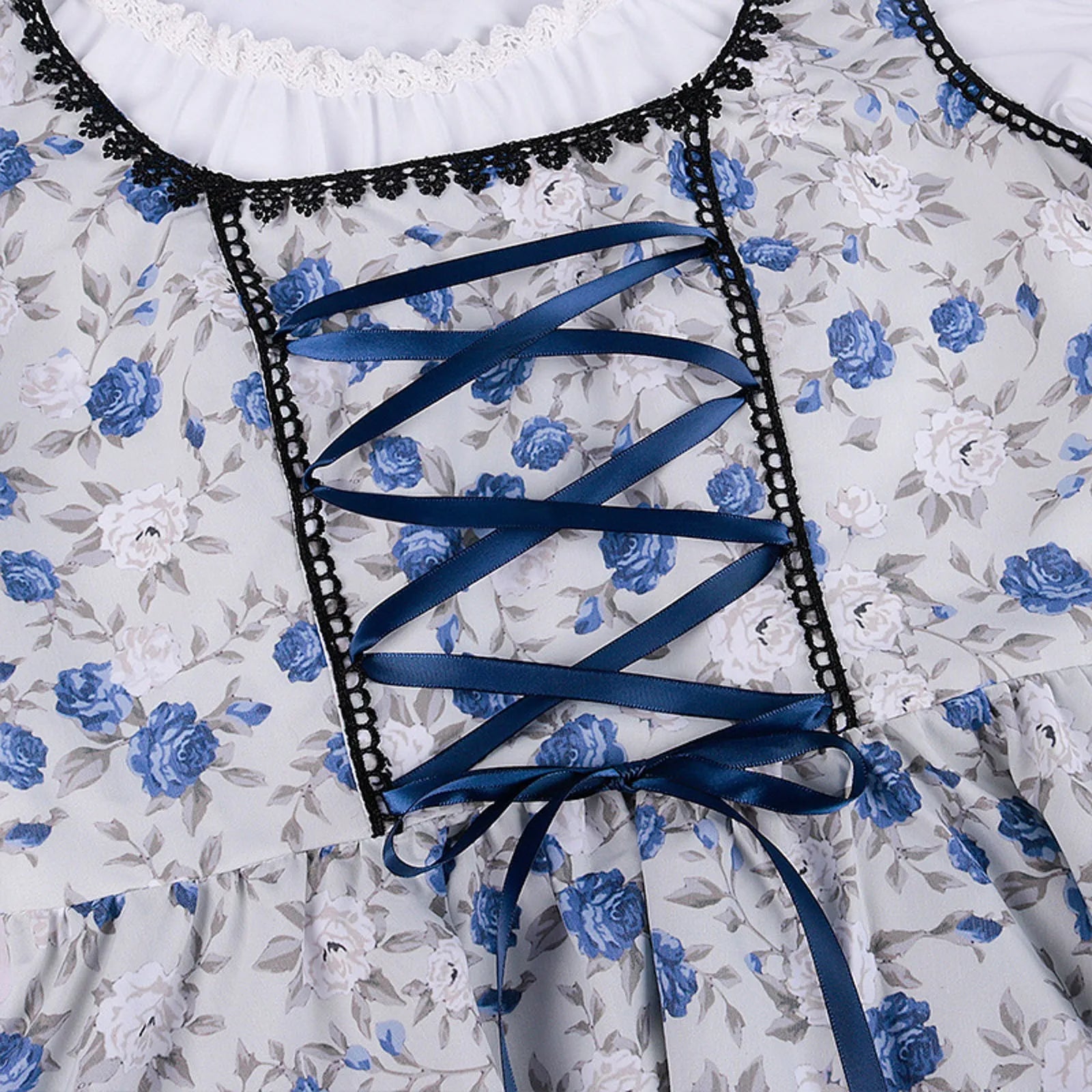 Damen Traditionelles Blau Oktoberfest Dirndl Kleid