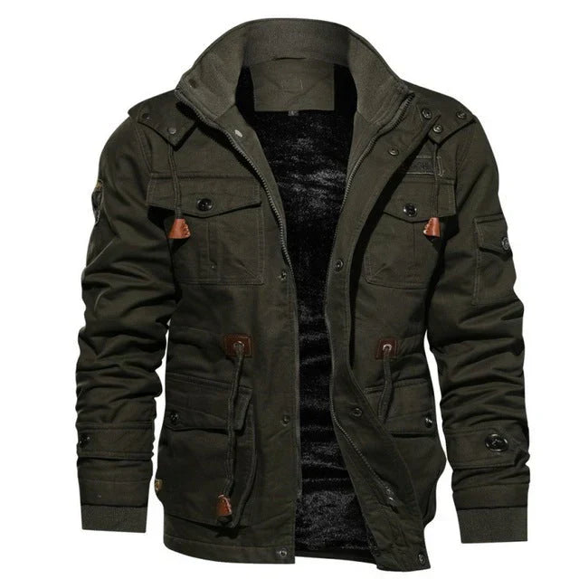 Herren - Winterjacke - Wasserdicht und winddicht stoff - Bleiben Sie warm und stilvoll in dieser Saison