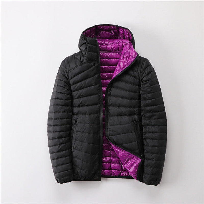 Damen - Leichte Übergangsjacke - Kapuze - Stylische, vielseitige Outerwear für jede Gelegenheit