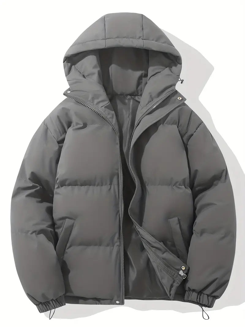 Damen - Klassische Winter-Daunenjacke - Leichte Isolierung - Kapuze - Warme & stylische Oberbekleidung für kalte Tage
