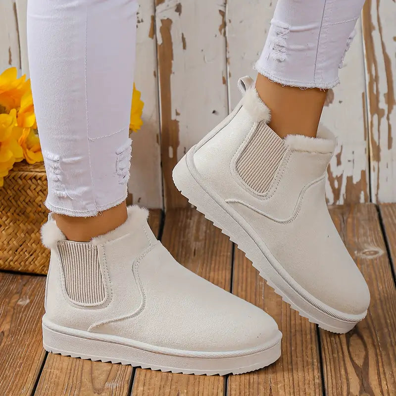 Elly™ | Die bequemsten Plüsch-Schneestiefel aus Fleece| 50% RABATT!