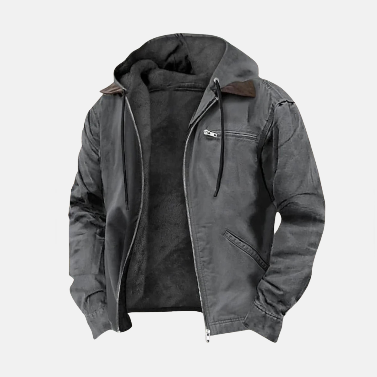 Herren - Leichte Jacke für den Herbst - Atmungsaktive Material - Outdoorbekleidung - Ideale Freizeitmode