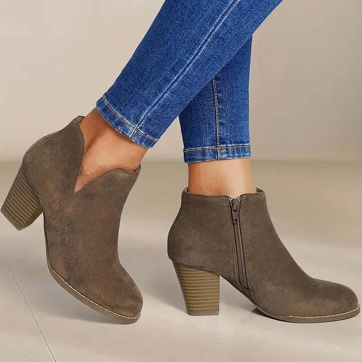 Frauen - Bequeme Stiefeletten - Stilvolles Design - Strapazierfähiges Material - Perfekte Passform für jeden Tag