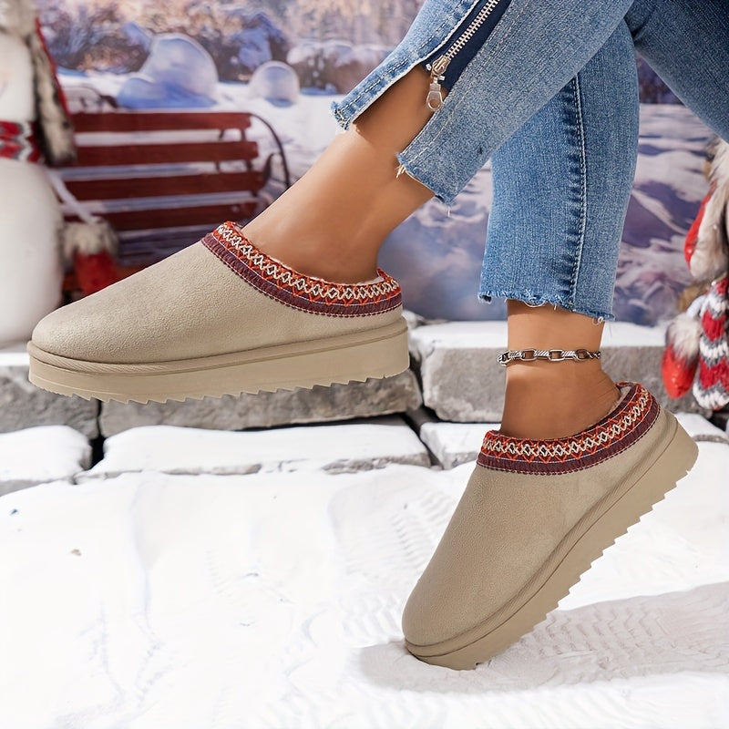 Anne | Plüsch-Winterstiefel