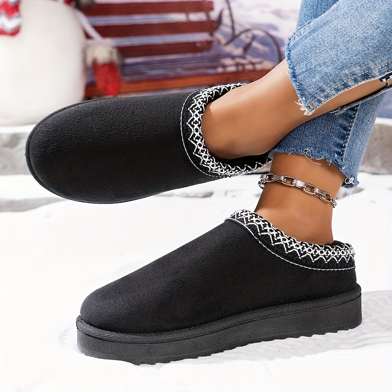 Anne | Plüsch-Winterstiefel