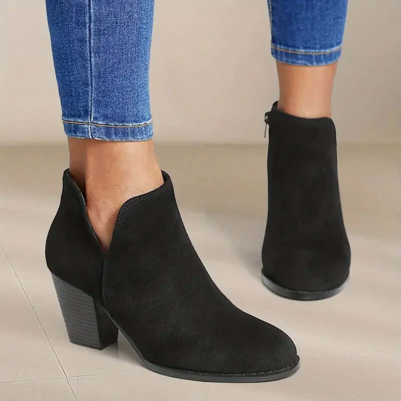 Frauen - Bequeme Stiefeletten - Stilvolles Design - Strapazierfähiges Material - Perfekte Passform für jeden Tag