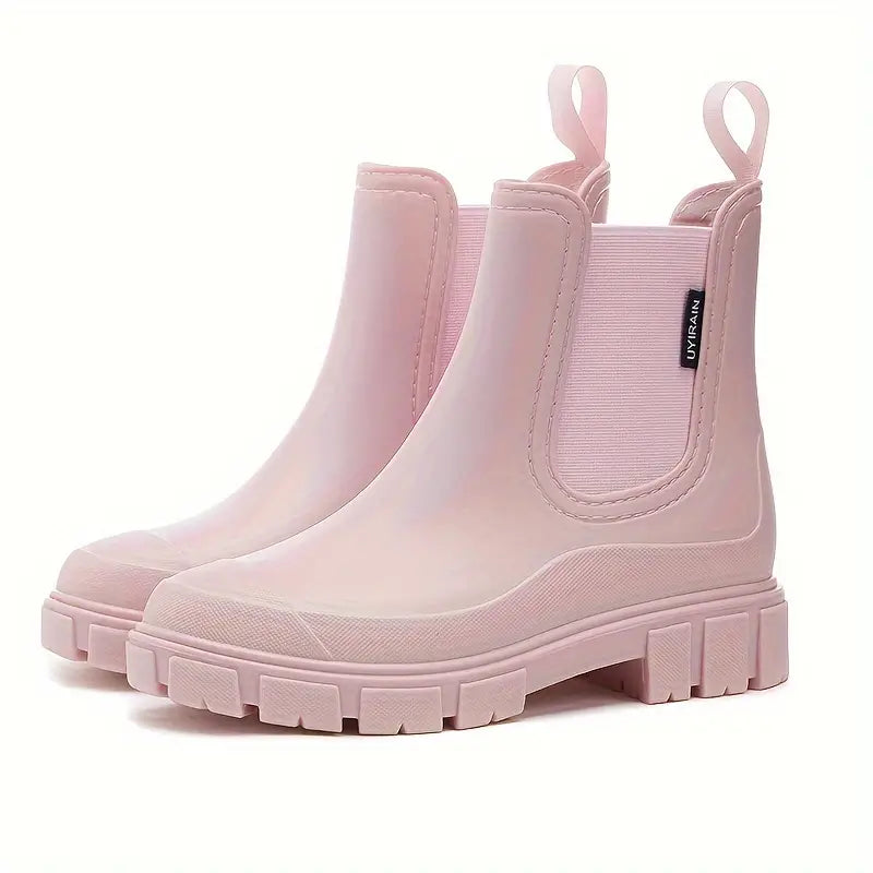 Damen - Regenstiefel - Wasserdichte - Trendiger Stil - Langlebig & Stilvoll für jedes Wetter