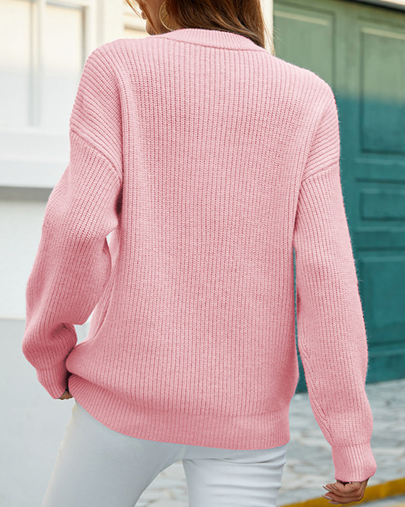 Benthe | Tough-Pullover mit Rundhalsausschnitt