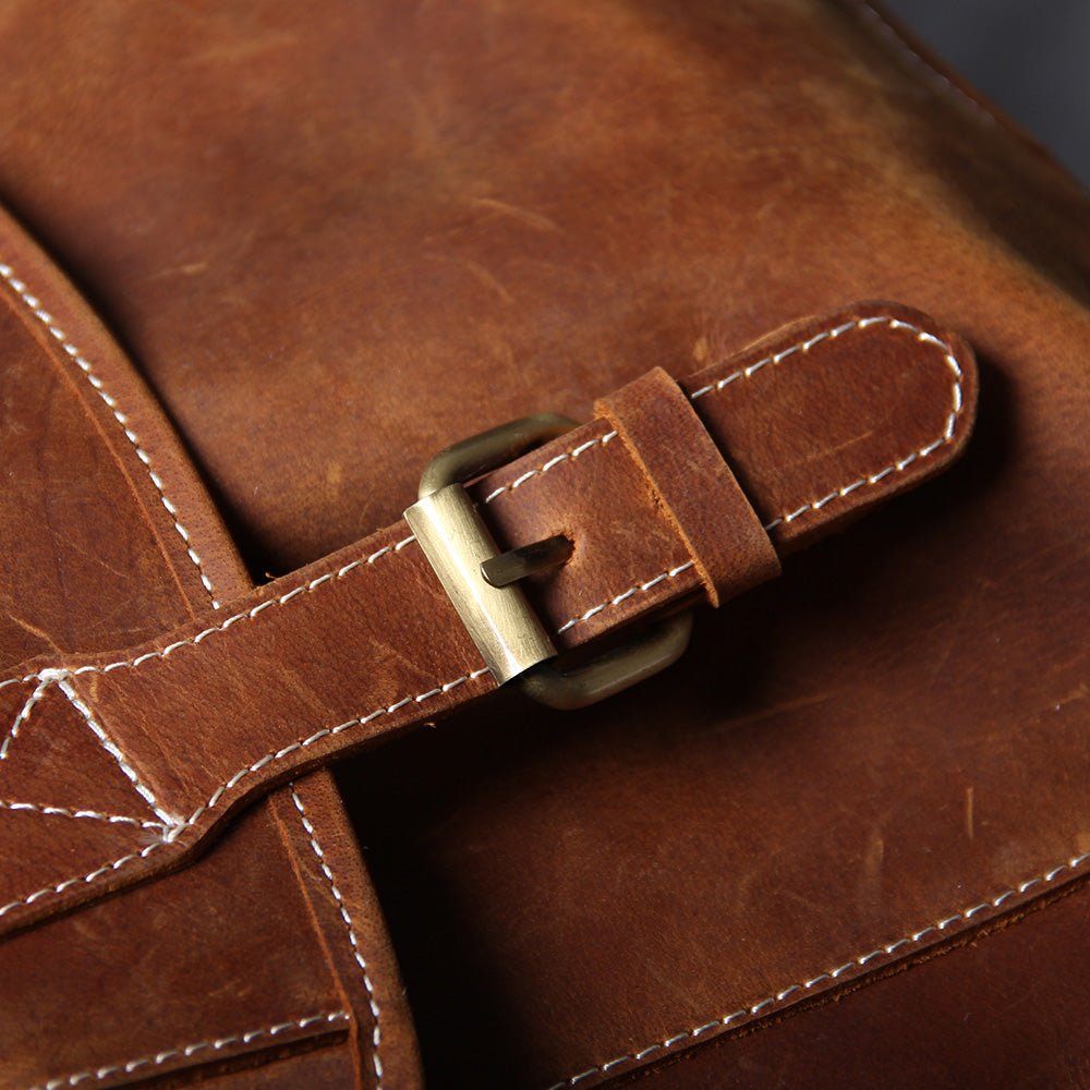 Herren - Lederrucksack - Stilvolles & robustes Design - Perfekt für Alltag & Abenteuer