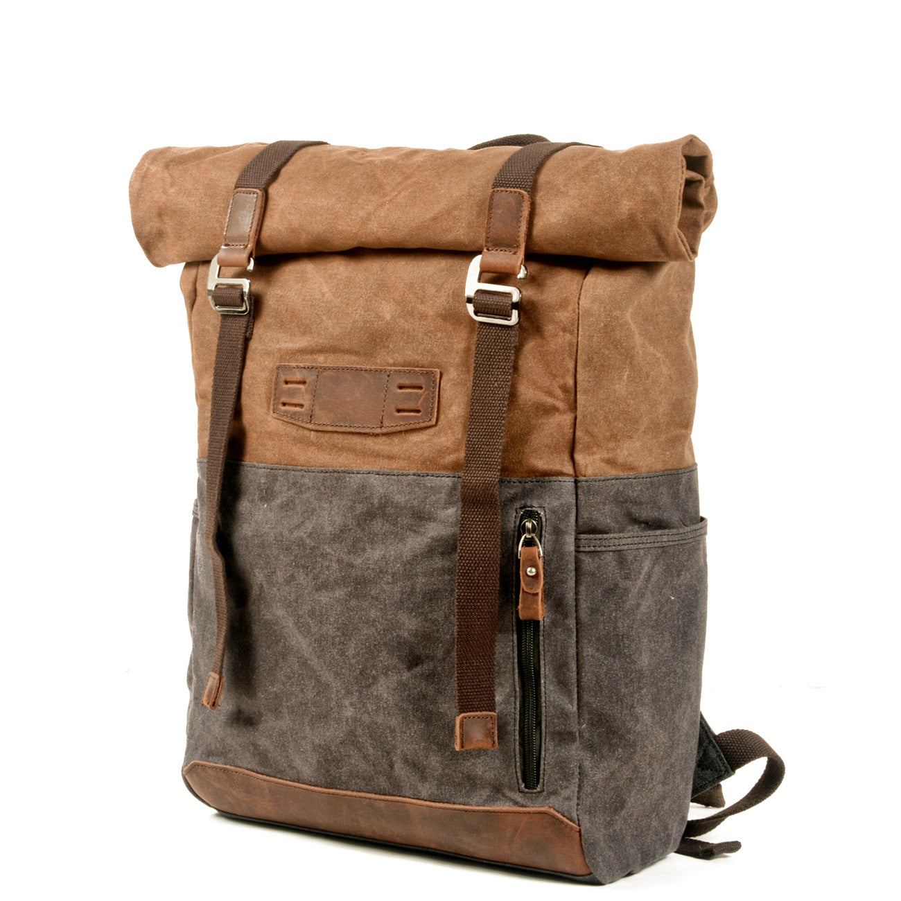 Herren - Tagesrucksack aus Segeltuch - Robustes, vielseitiges Design für Abenteuer und Alltag