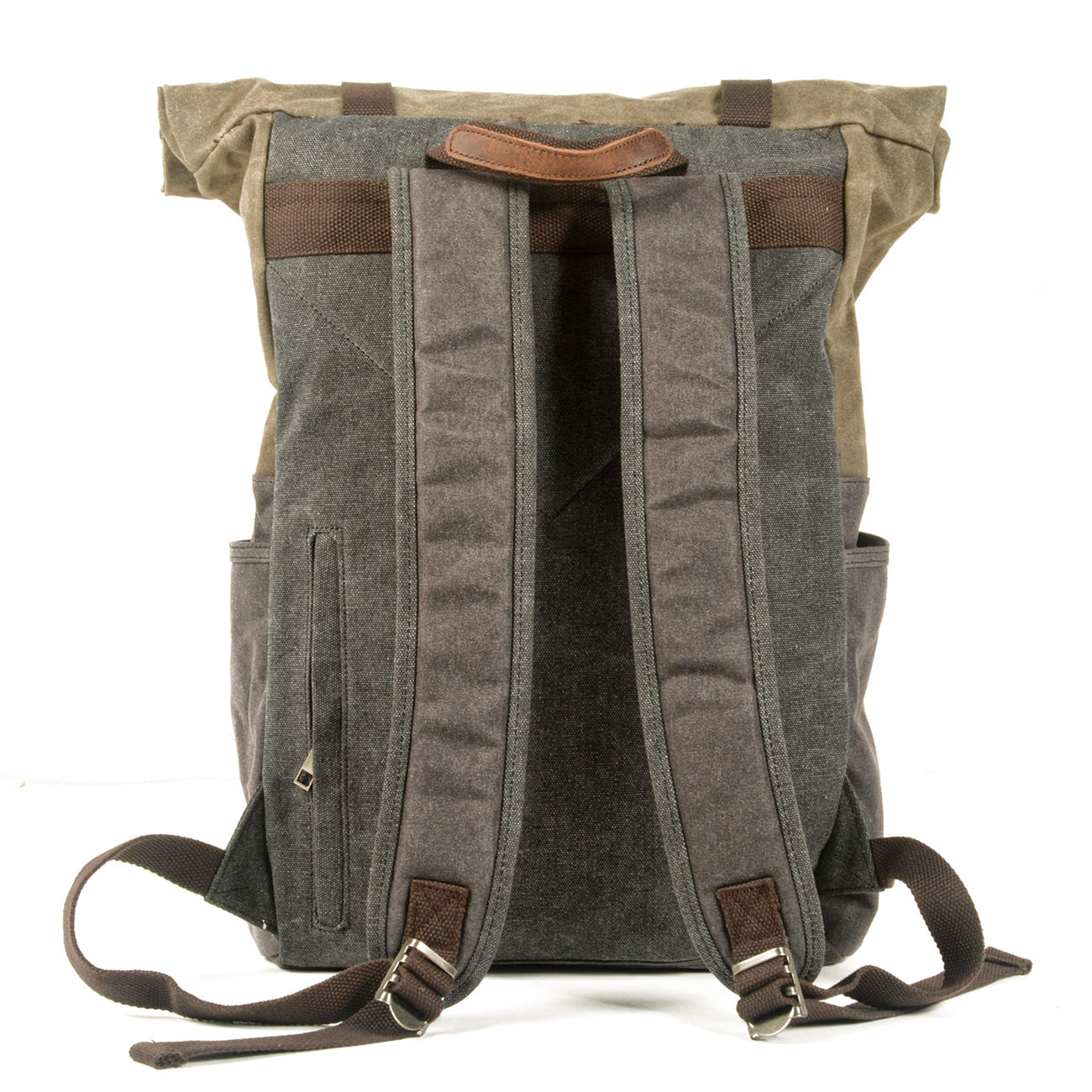 Herren - Tagesrucksack aus Segeltuch - Robustes, vielseitiges Design für Abenteuer und Alltag