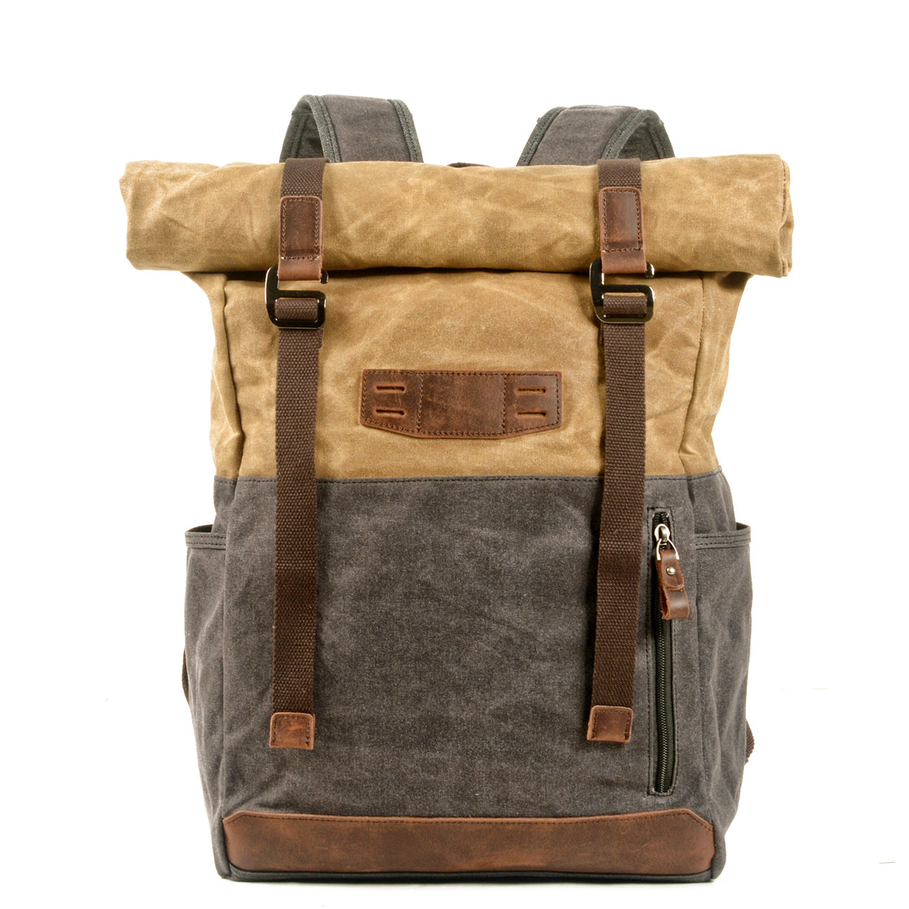 Herren - Tagesrucksack aus Segeltuch - Robustes, vielseitiges Design für Abenteuer und Alltag