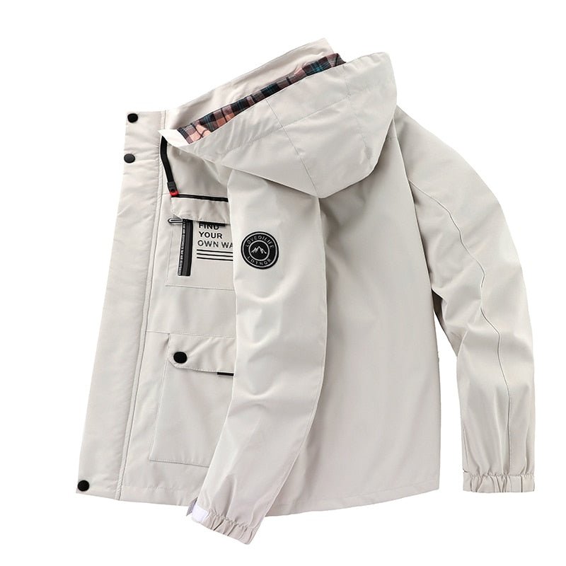 Herren - Winterjacke - Polyester - Robuster Kaltwetter Mantel für kalte Tage
