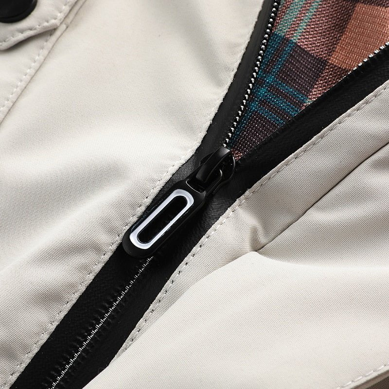 Herren - Winterjacke - Polyester - Robuster Kaltwetter Mantel für kalte Tage