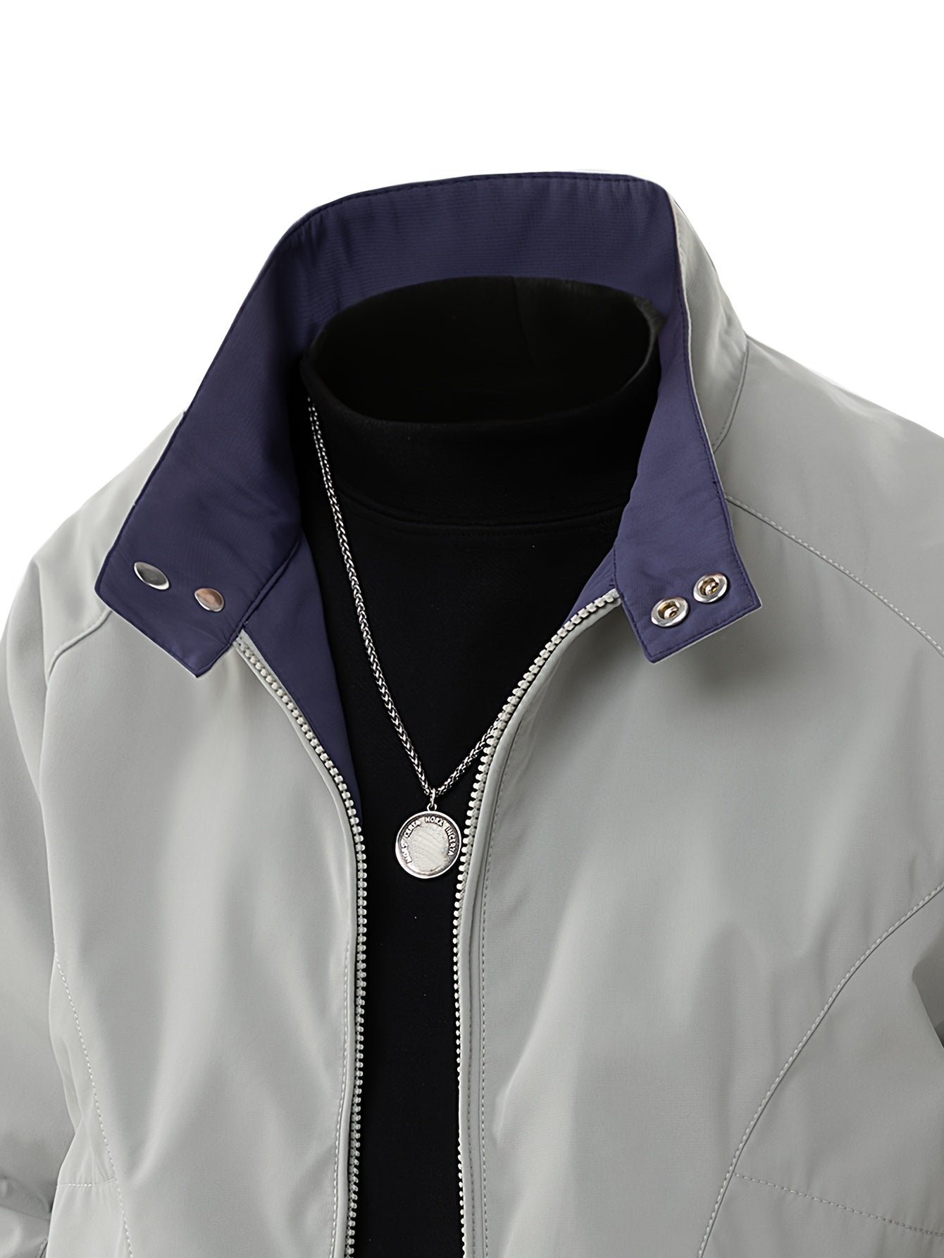 Herren - Lässige Windbreaker-Jacke - Leicht und Vielseitig für Outdoor-Abenteuer - Wetterfest und Stylisch