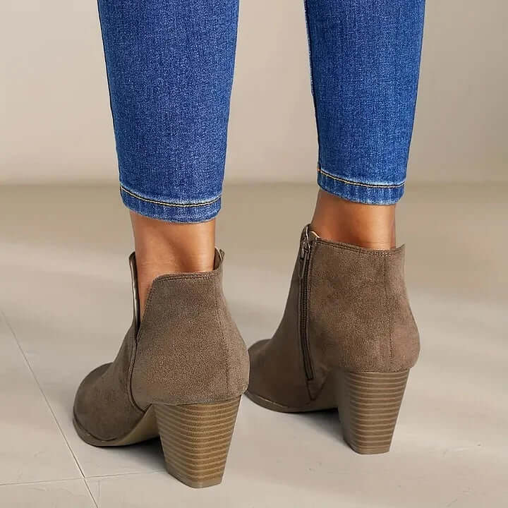 Frauen - Bequeme Stiefeletten - Stilvolles Design - Strapazierfähiges Material - Perfekte Passform für jeden Tag