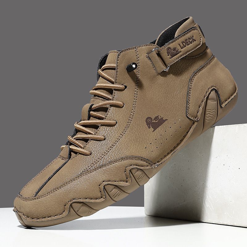 Decks | Ultra-bequemer, rutschfester Barfußschuh aus echtem Leder (Unisex)