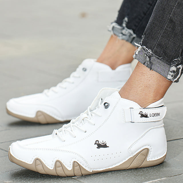 Decks | Ultra-bequemer, rutschfester Barfußschuh aus echtem Leder (Unisex)