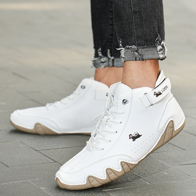 Decks | Ultra-bequemer, rutschfester Barfußschuh aus echtem Leder (Unisex)