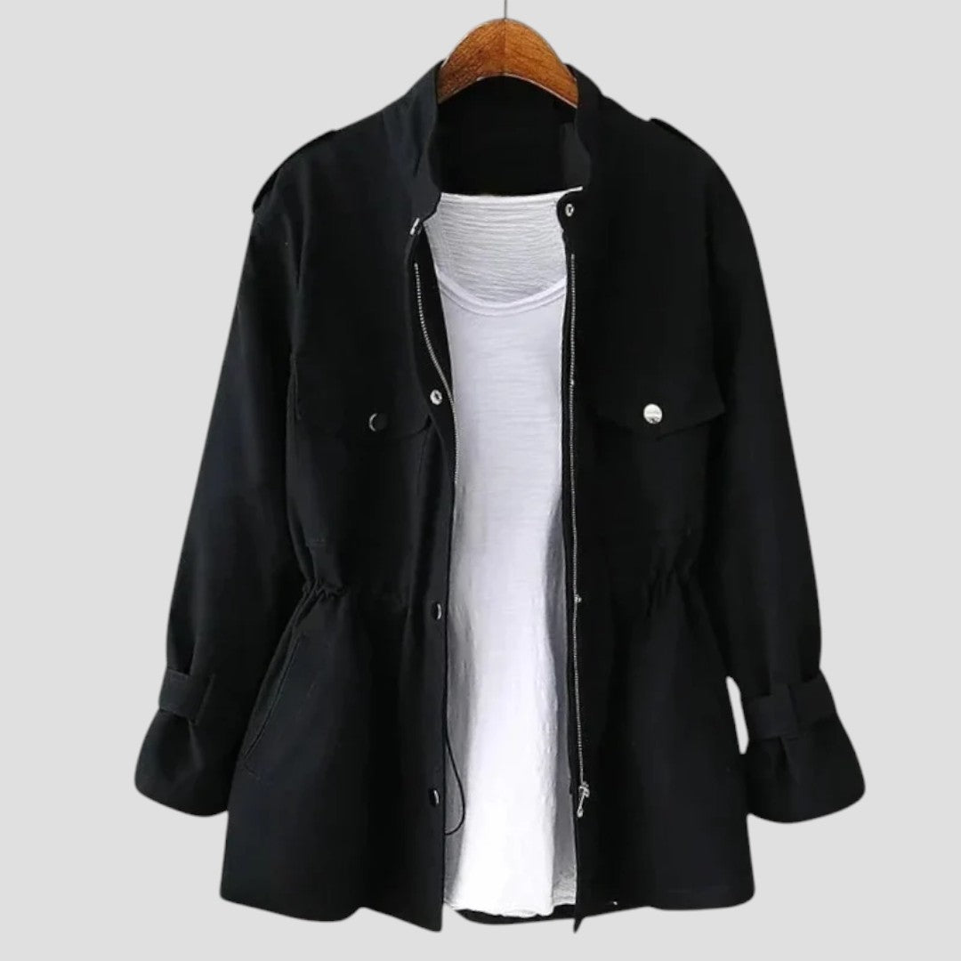 Damen - Jacke mit Cinch - Strapazierfähiges Gewebe -  Vielseitige und stilvolle Oberbekleidung für jedes Wetter