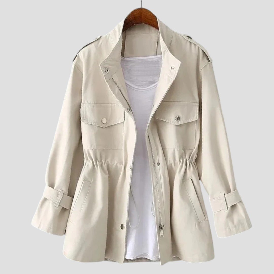 Damen - Jacke mit Cinch - Strapazierfähiges Gewebe -  Vielseitige und stilvolle Oberbekleidung für jedes Wetter