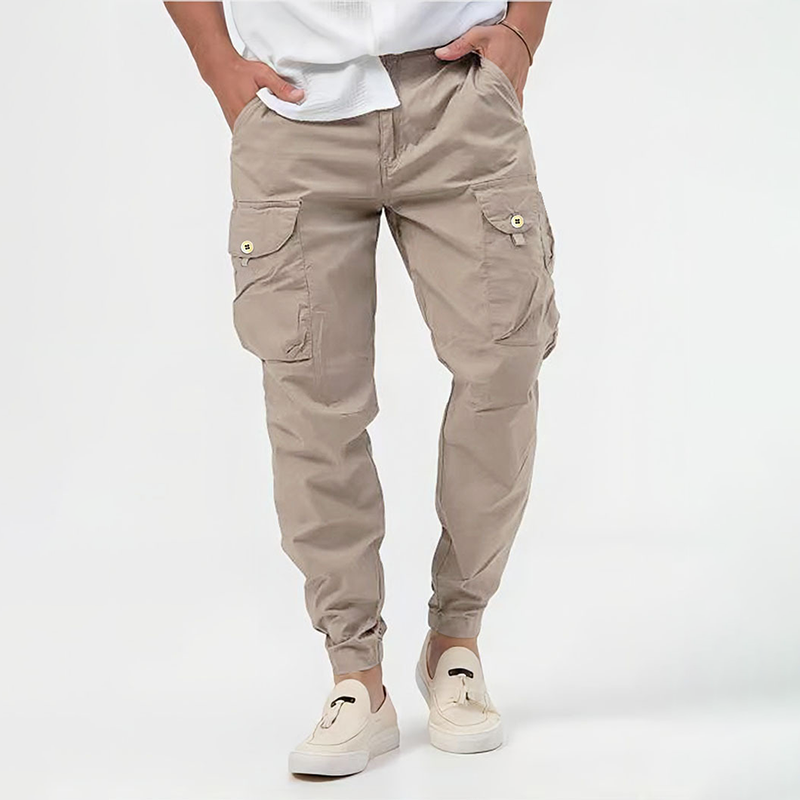 Herren - Cargohose - Atmungsaktivem Material - Lässige Passform - Vielseitige Alltagshose für jeden Anlass