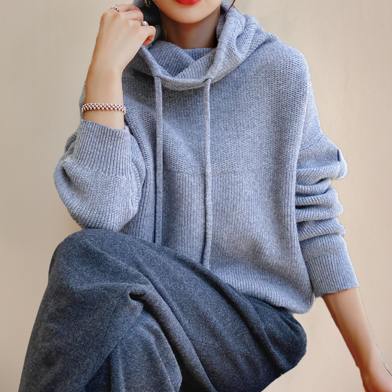 Damen - Rollkragenpullover - Merinowolle - Klassische Wärme für stilvolle Eleganz